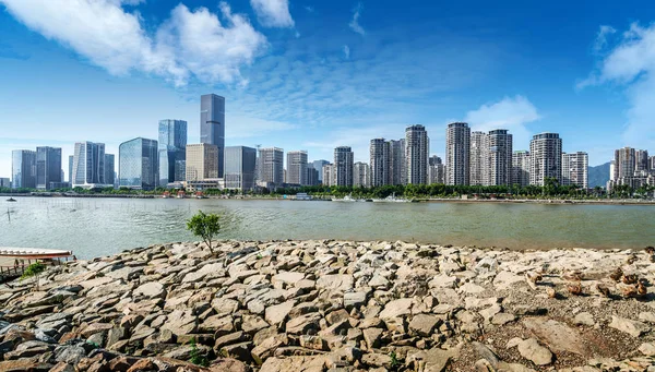 Fuzhou Cityscape, Čína — Stock fotografie