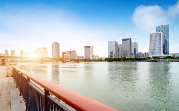 Fuzhou Cityscape, Cina Foto Stock