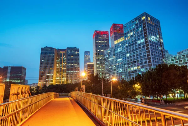 Peking stad natt scen Stockfoto