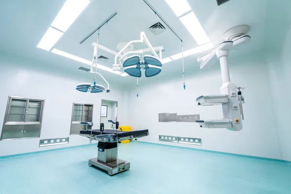 Interior of operating room in modern clinic Stock Image