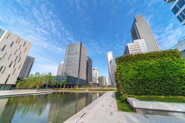 Çin Ningbo Cityscape
