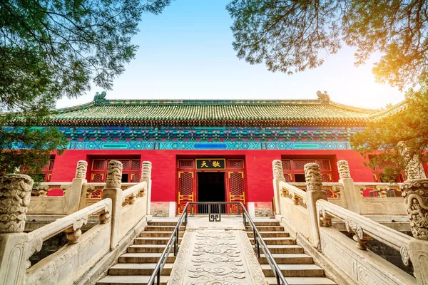 Pekin'deki antik binalar — Stok fotoğraf