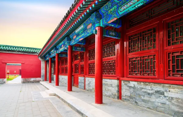 Beijing Courtyard i Qingdynastin — Stockfoto