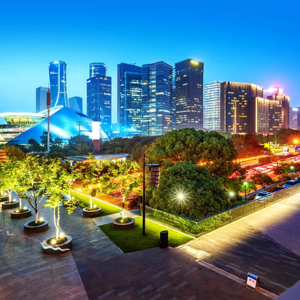 Hangzhou night view — Stock Photo, Image