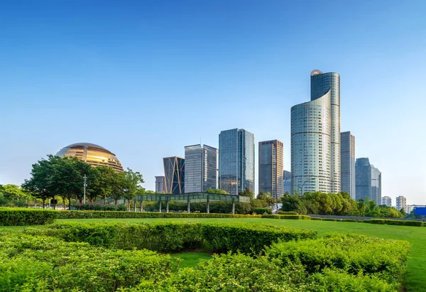 Hangzhou Cityscape, Çin — Stok fotoğraf