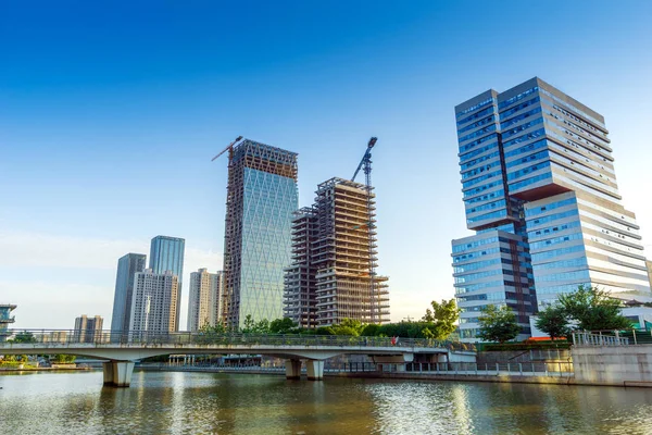 Çin Ningbo Cityscape