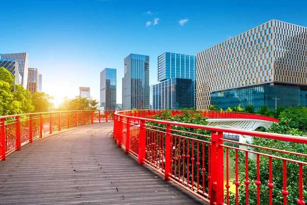 China Ningbo Cityscape — Stockfoto