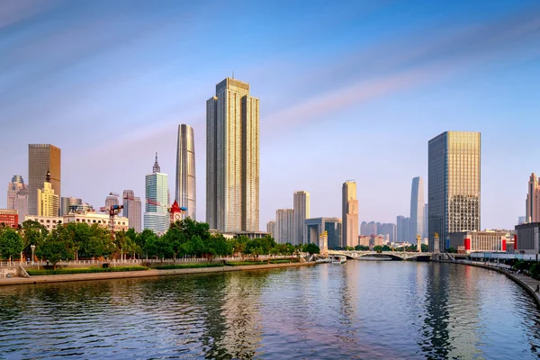 Tianjin Cityscape, China — Stock Photo, Image