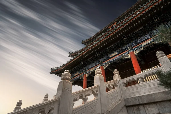 Gamla byggnader i Peking — Stockfoto