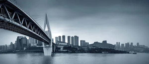 Chongqing cityscape και ουρανοξύστες — Φωτογραφία Αρχείου