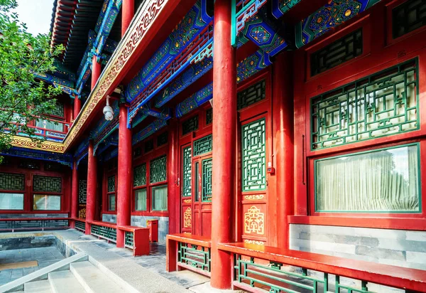 Qing Hanedanı Pekin avlusu — Stok fotoğraf