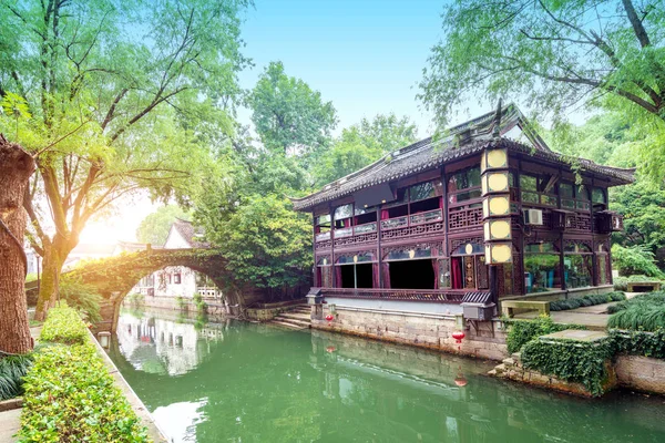 Shaoxing ancient town, Zhejiang — Stockfoto