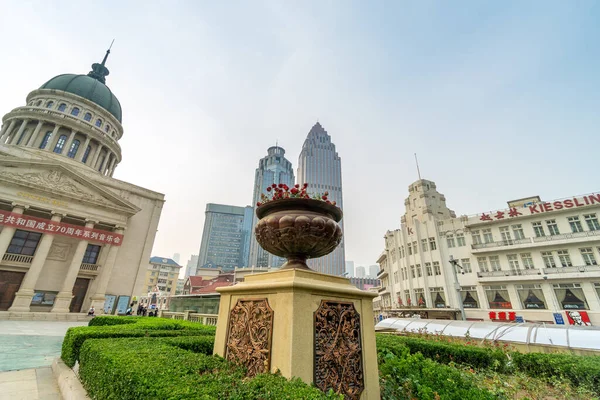 Tianjin Çin Haziran 2019 Xiaobailou Çevresindeki Alan Yüzyıl Amerikan Imtiyazıdır — Stok fotoğraf