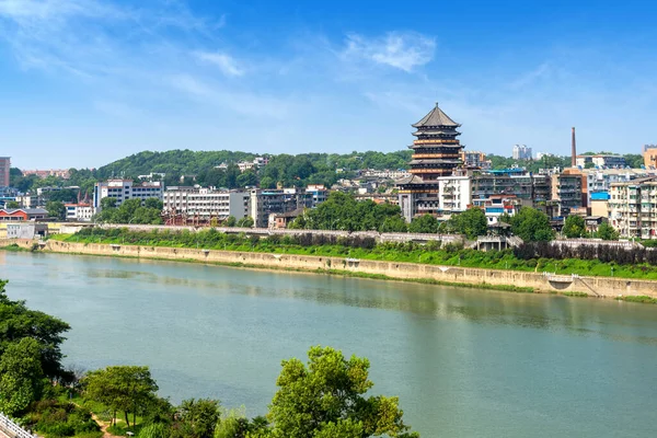 Jingdezhen City China Ist Ein Weltberühmter Porzellanproduzent — Stockfoto