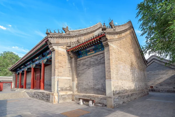 Pekin Çin Deki Antik Binalar — Stok fotoğraf