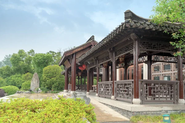 Localizado Shouxihu Chinese Classical Garden Yangzhou Jiangsu — Fotografia de Stock