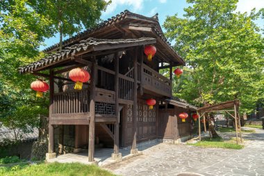 Maojian Kasabası, Duyun, Guizhou, Çin.