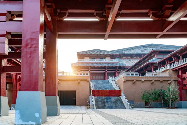 Antiker Stadtpark Qin Und Han Guizhou China — Stockfoto