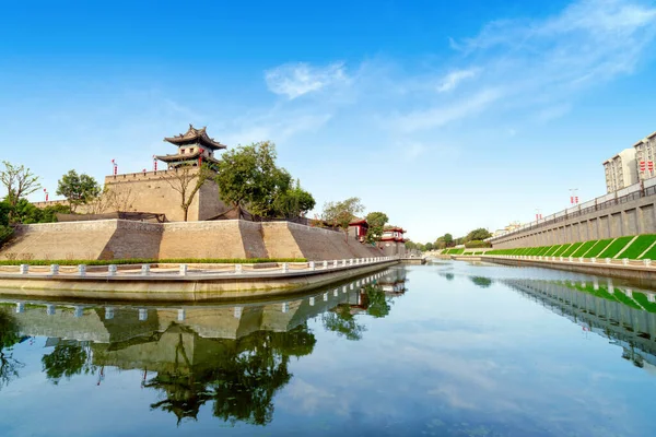 Torre Canto Antiga Muralha Cidade Dinastia Ming Foi Construída 1374 — Fotografia de Stock