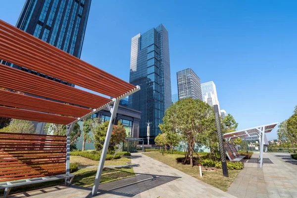 City Square Modern Skyscrapers Guiyang China — Stock Photo, Image