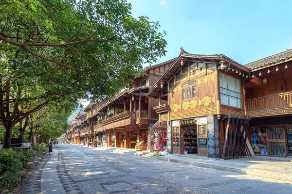 Guizhou China September 2020 Xijiang Qianhu Miao Village Largest Miao — Stock Photo, Image