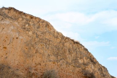 Yuvarlanan tepelerin güzel manzarası