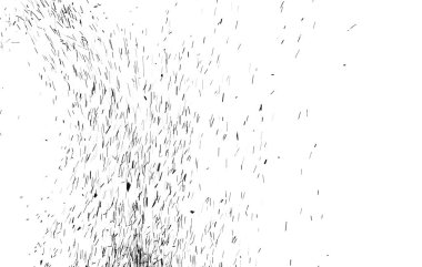 Siyah arkaplanda kıvılcımlar ve ateş