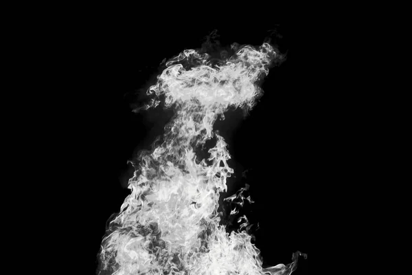 Jiskry Oheň Černém Pozadí — Stock fotografie