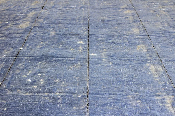 Textura material de enchimento de telhado de betume reparado — Fotografia de Stock