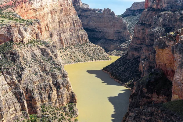 Bighorn Canyon National Recreation Montana Usa — Stockfoto