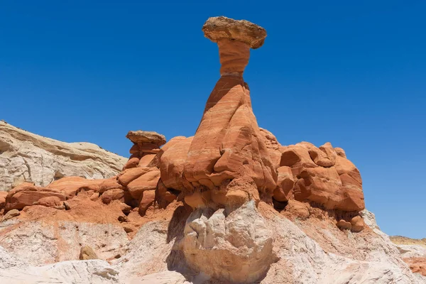 Toadstool Hoodoos Grand Staircase Escalante National Monument Utah Eua — Fotografia de Stock