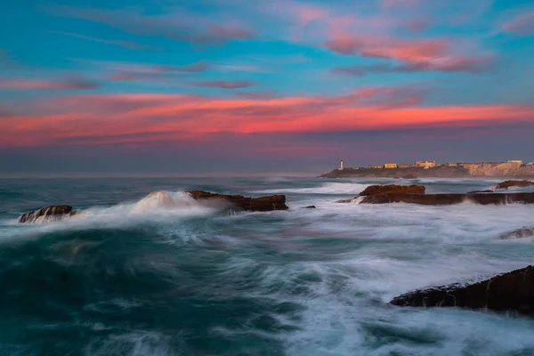 Bay Biscay Biarritz France — Stock Photo, Image