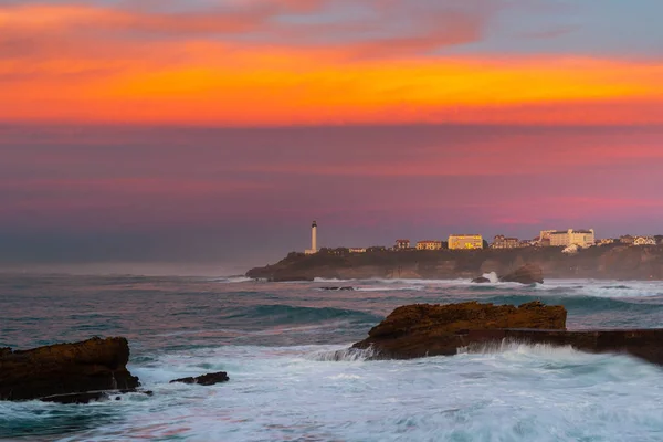 Bay Biscay Biarritz France — Stock Photo, Image