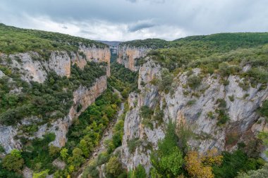 Foz Arbayun, doğal rezerv Navarre, İspanya
