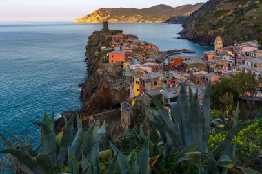Vernazza Köyü, Cinque Terre, İtalya