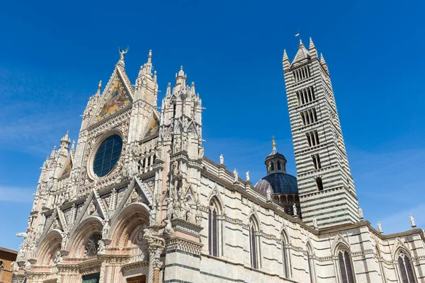 Catedral Siena Dedicada Assunção Virgem Maria Itália — Fotografia de Stock