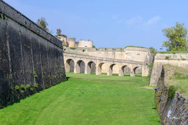 Blaye Citadella Világörökség Gironde Franciaország — Stock Fotó