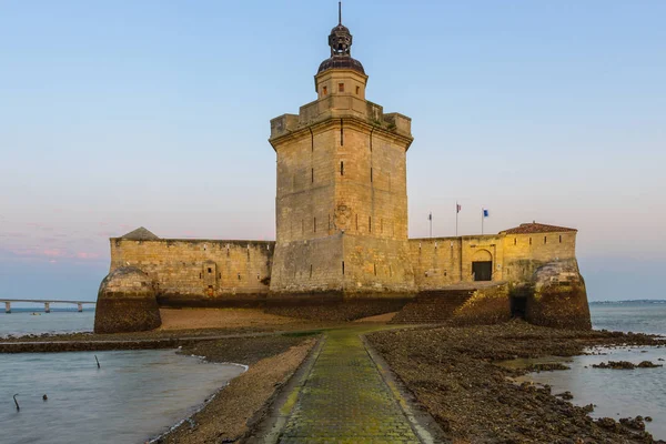 Fort Louvois Düşük Gelgit Charente Maritime Fransa — Stok fotoğraf