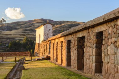 Chinchero archaeological site, near Cusco, Peru clipart