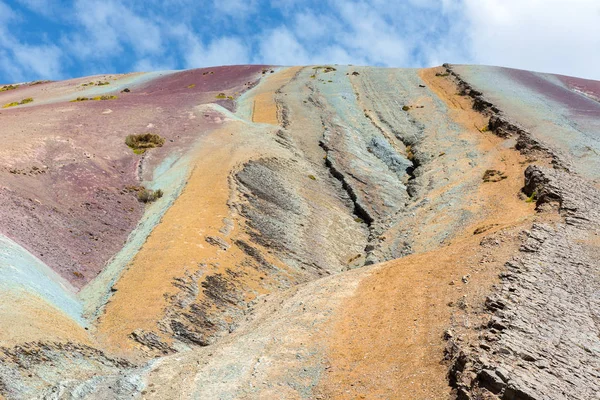 Vinicunca Also Known Rainbow Mountain Cusco Peru — Stock Photo, Image