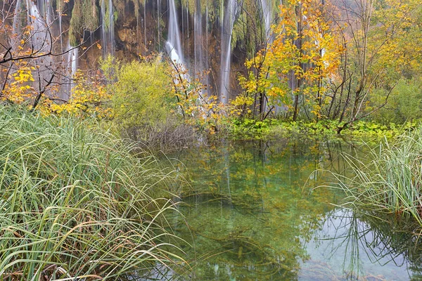 Plitvická Jezera Národní Park Chorvatsko — Stock fotografie