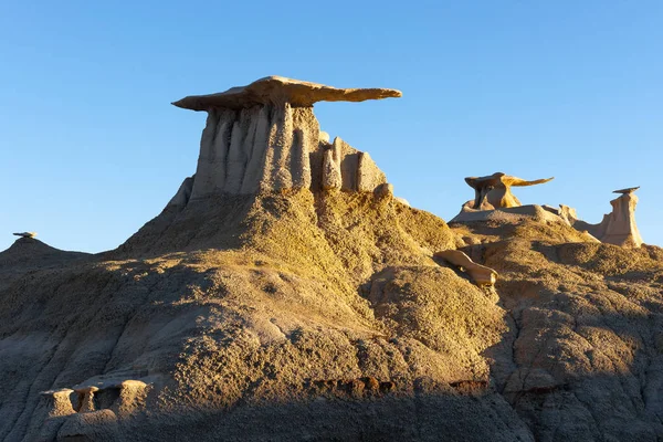 Formación Rocosa Wings Área Salvaje Bisti Zin Nuevo México — Foto de Stock