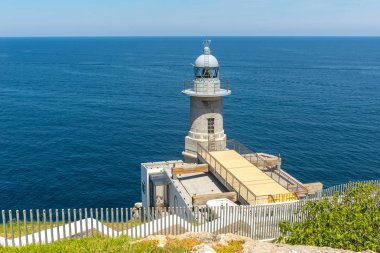 Lekeitio'daki Santa Catalina deniz feneri, Bask Ülkesi, İspanya