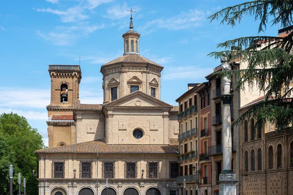 San Lorenzo Templom Pamplona Spanyolország — Stock Fotó