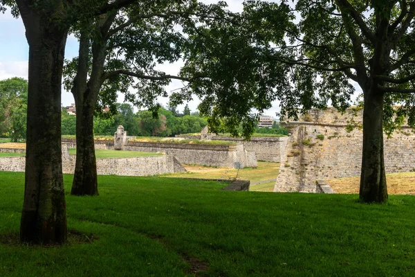 Jardín Ciudadela Pamplona Navarra España — Foto de Stock