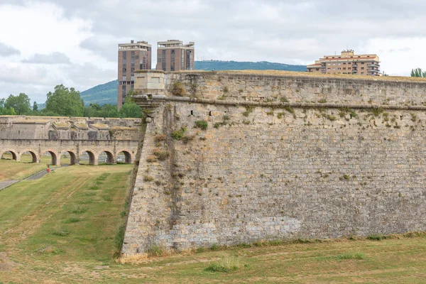 Zitadelle Von Pamplona Navarra Spanien — Stockfoto