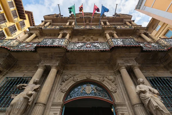 Stadshuset Pamplona Navarre Spanien — Stockfoto