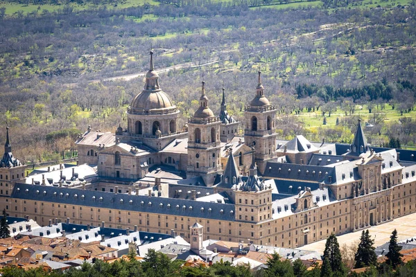 Real Monasterio San Lorenzo Escorial Madrid España — Foto de Stock