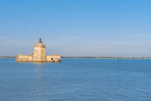 Fort Louvois Bij High Tide Charente Maritime Frankrijk — Stockfoto