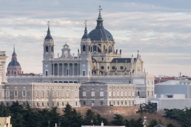 Madrid, İspanya 'daki Almudena Katedrali